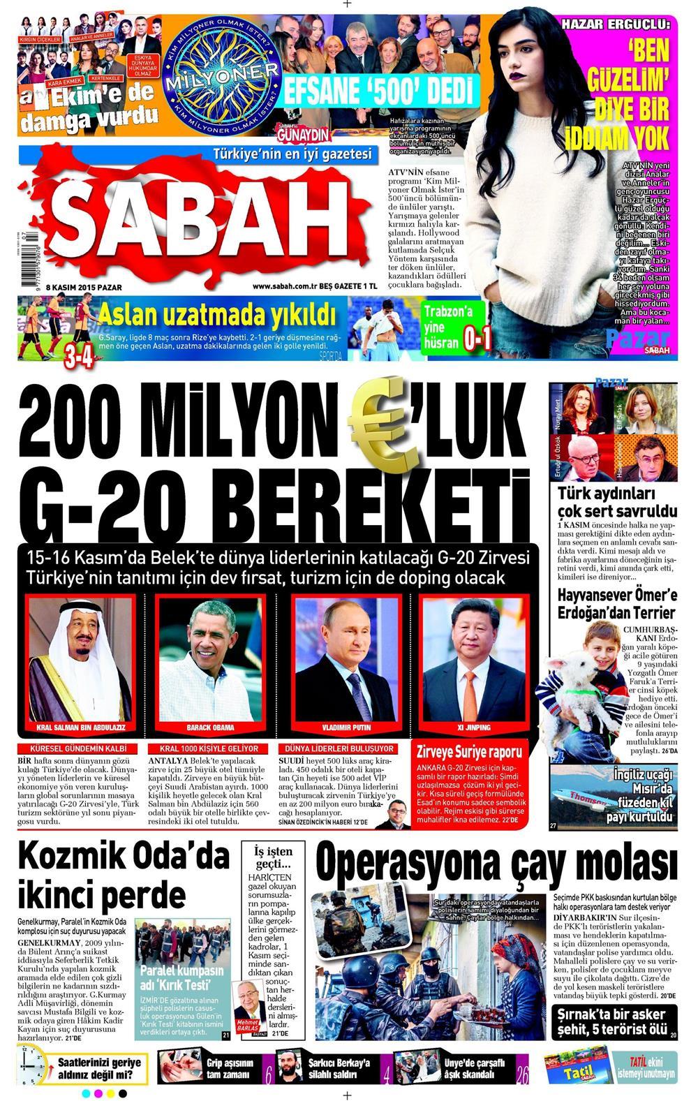 Gazeteler bugün ne yazdı? - 585