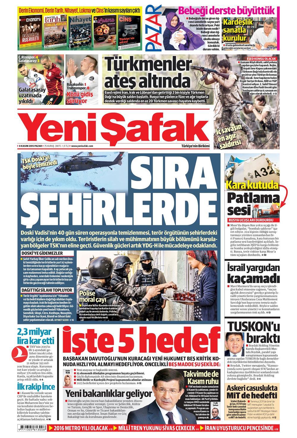 Gazeteler bugün ne yazdı? - 521