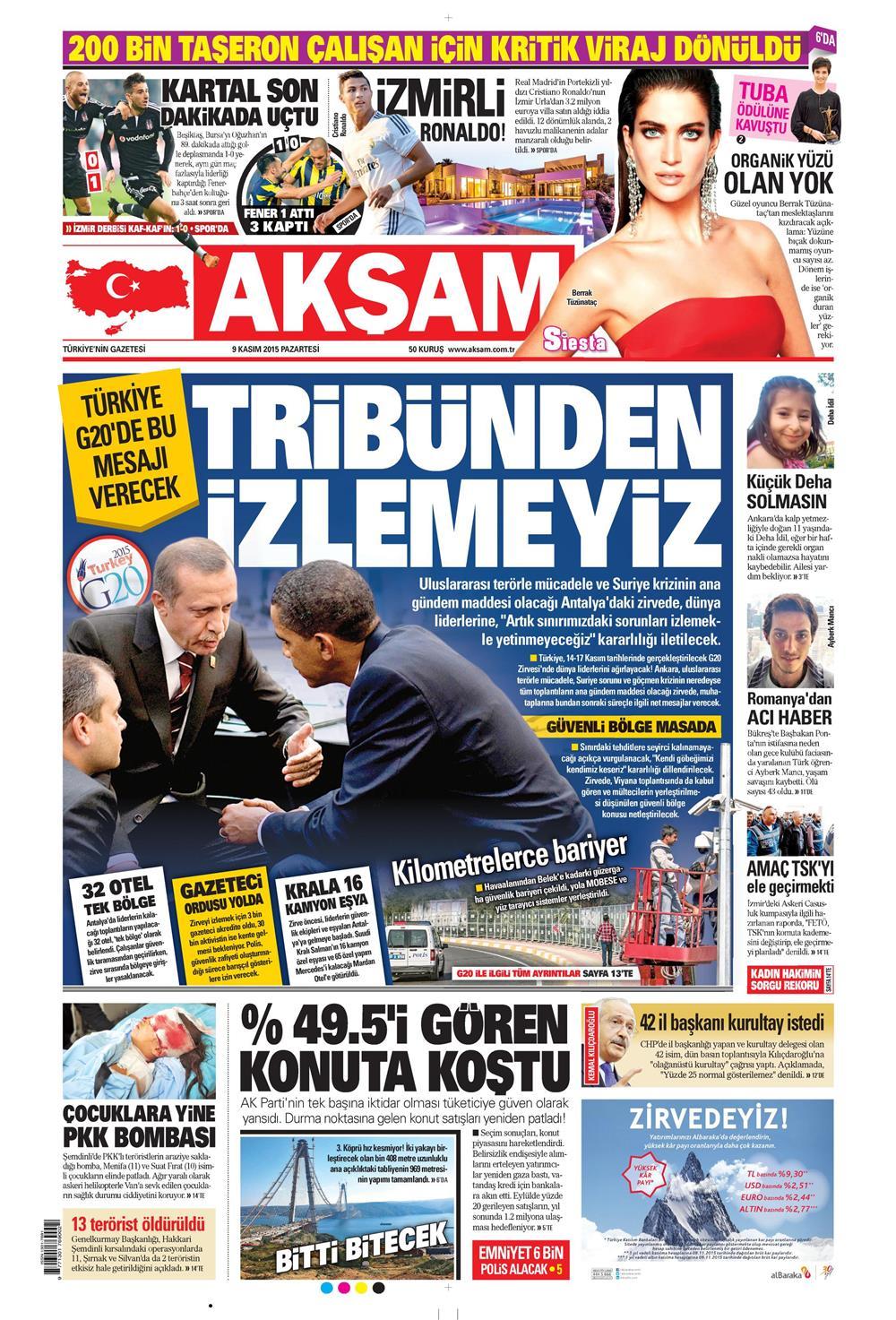 Gazeteler bugün ne yazdı? - 13