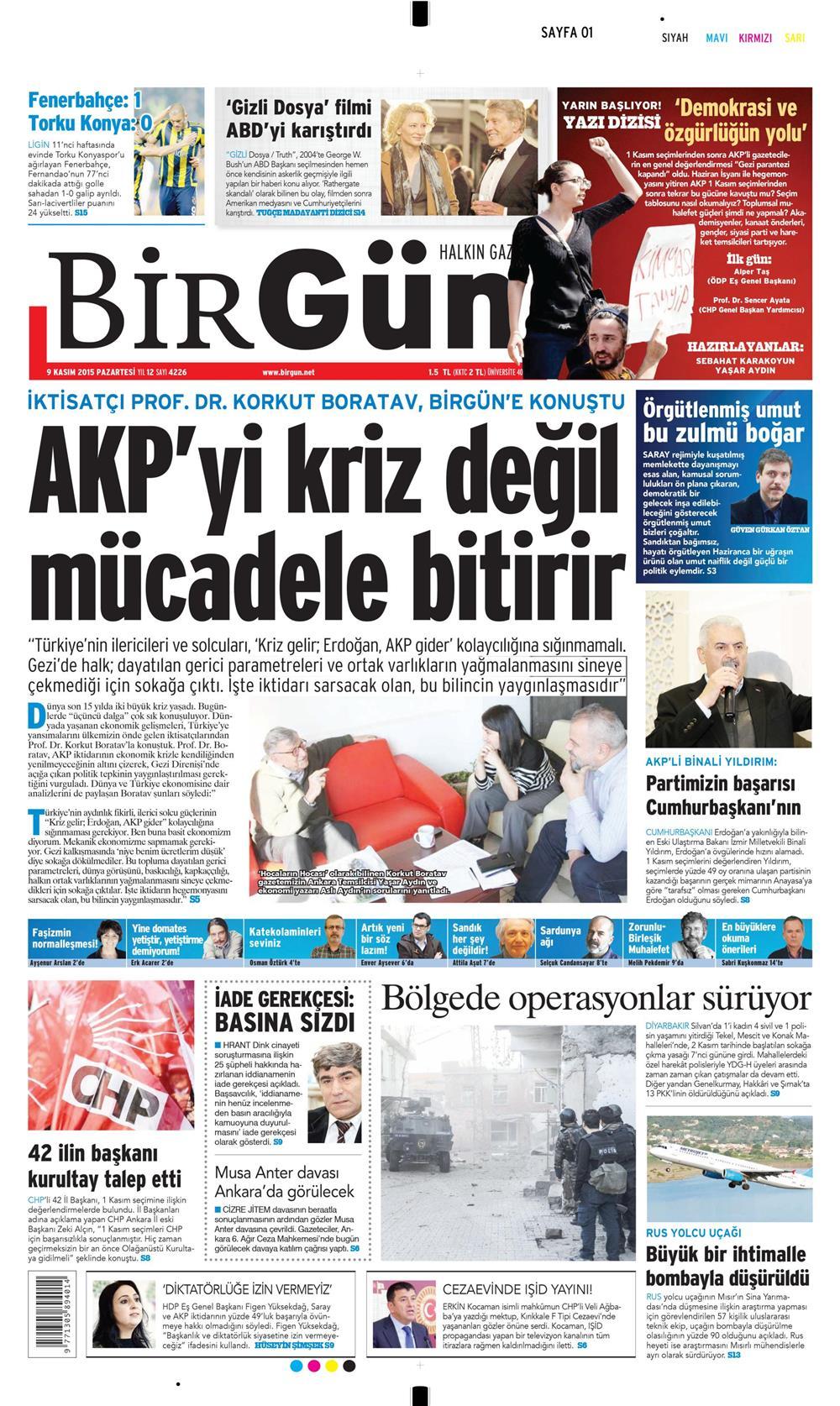 Gazeteler bugün ne yazdı? - 3