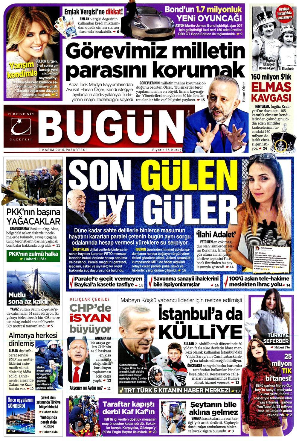 Gazeteler bugün ne yazdı? - 23