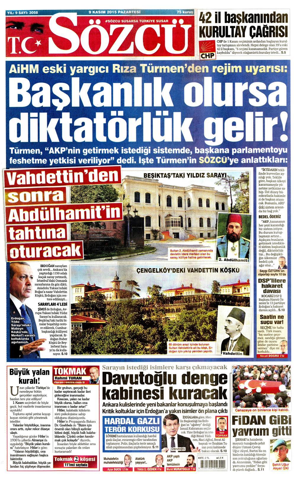 Gazeteler bugün ne yazdı? - 16