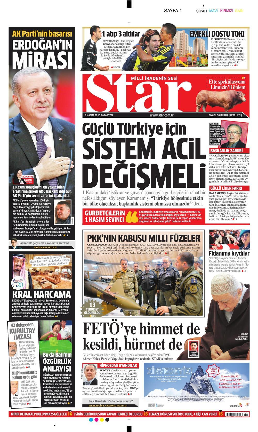 Gazeteler bugün ne yazdı? - 14