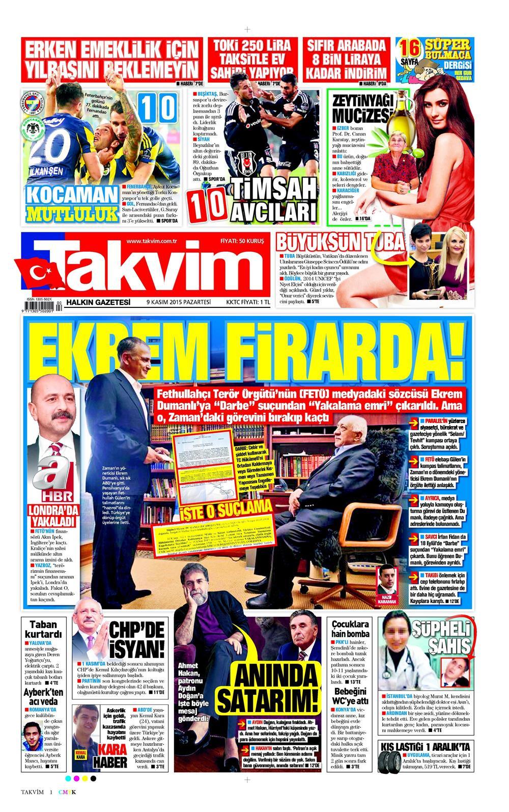 Gazeteler bugün ne yazdı? - 22