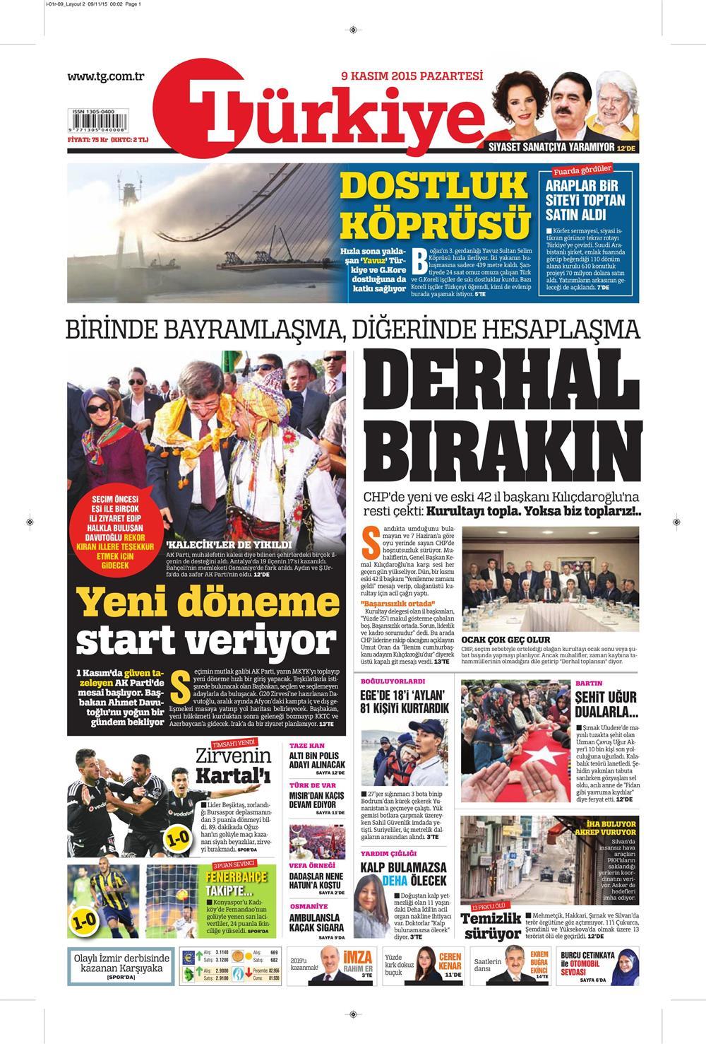 Gazeteler bugün ne yazdı? - 15