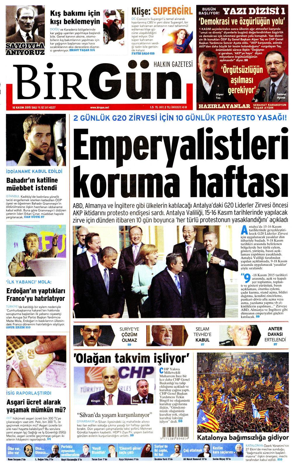 Gazeteler bugün ne yazdı? - 8