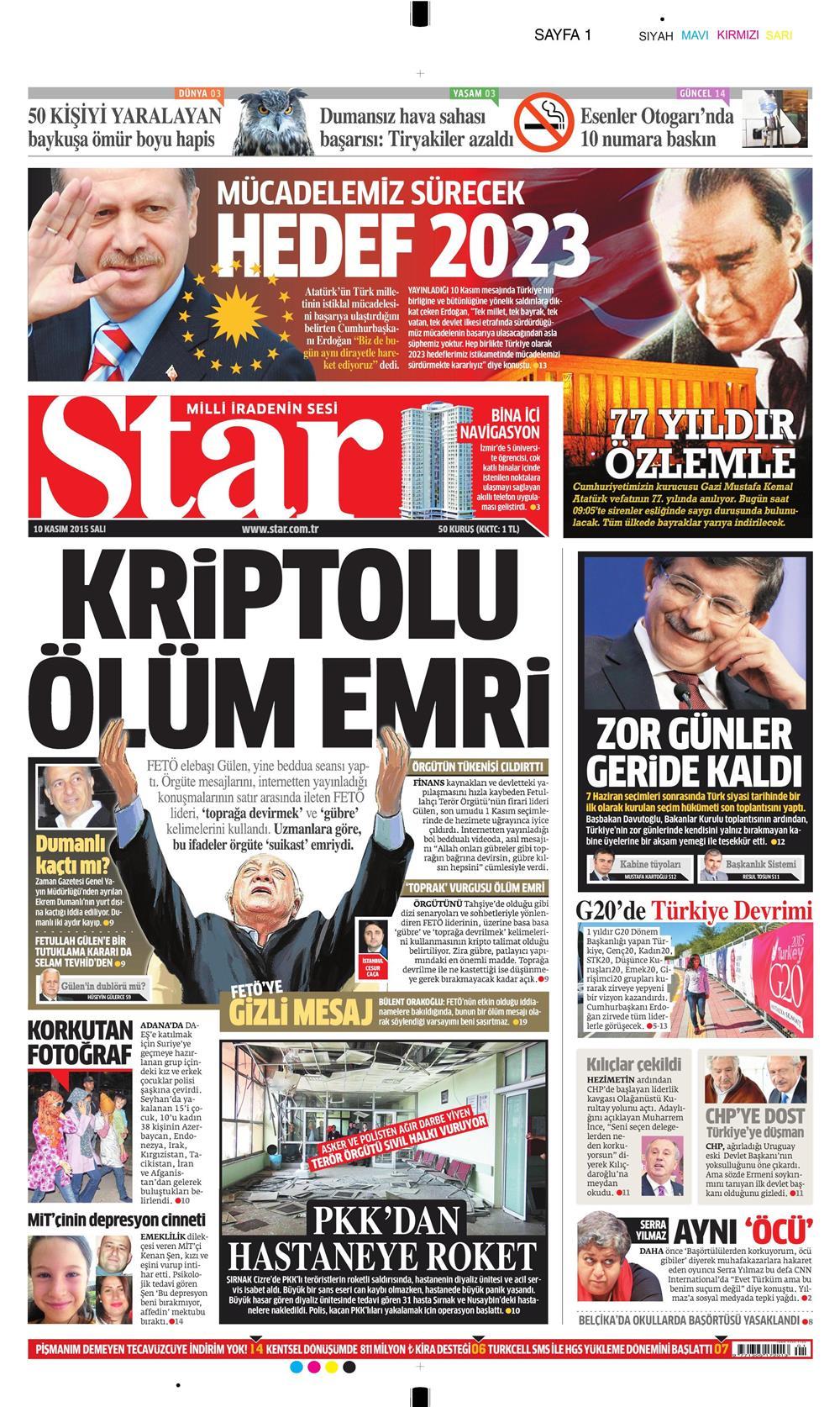 Gazeteler bugün ne yazdı? - 22