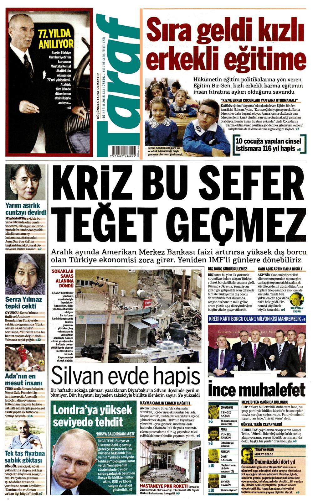 Gazeteler bugün ne yazdı? - 5