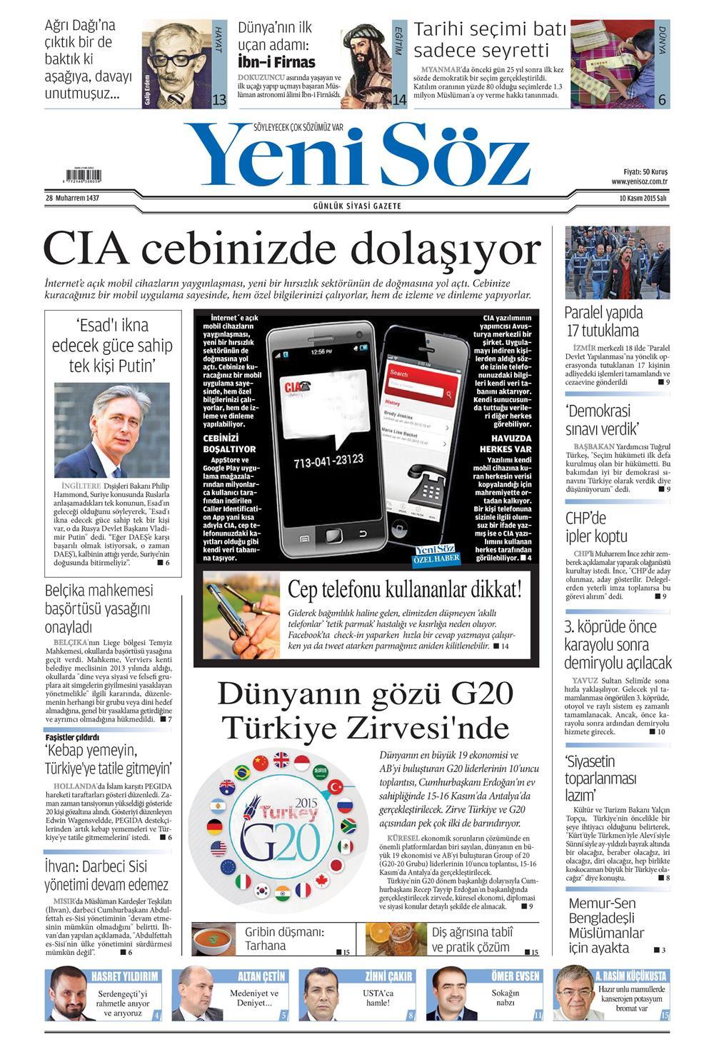 Gazeteler bugün ne yazdı? - 9