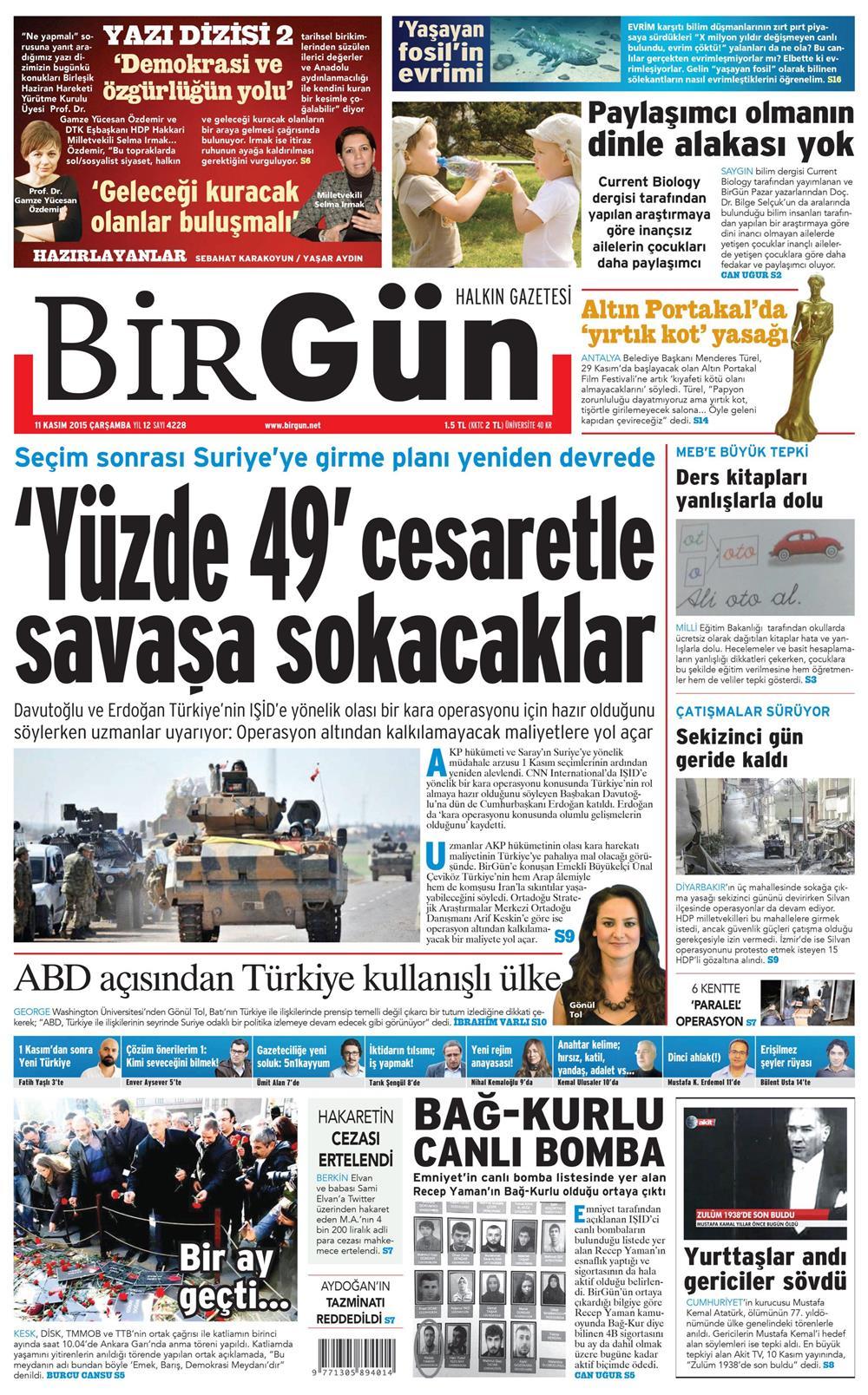 Gazeteler bugün ne yazdı? - 22