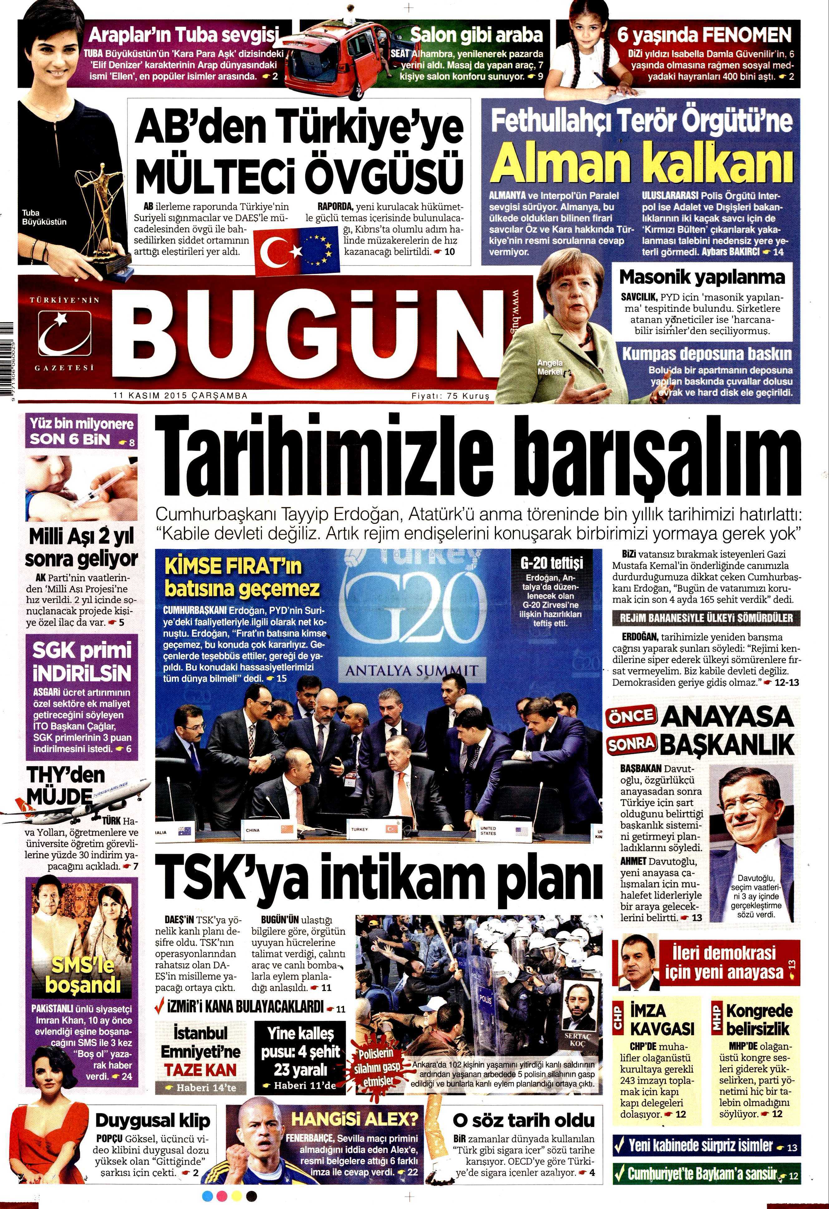 Gazeteler bugün ne yazdı? - 8