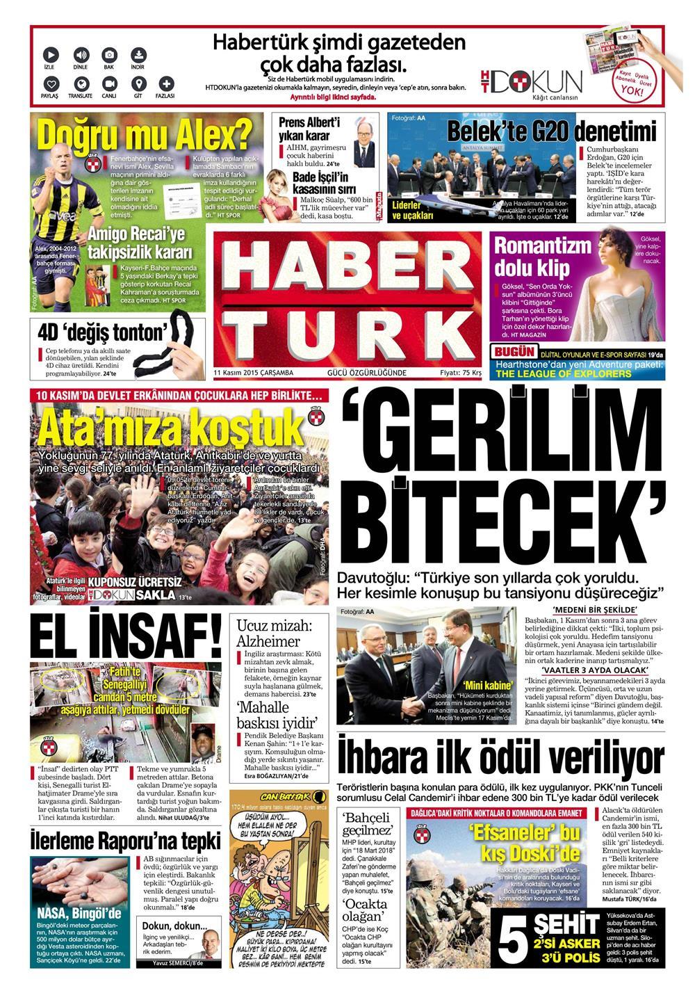 Gazeteler bugün ne yazdı? - 26