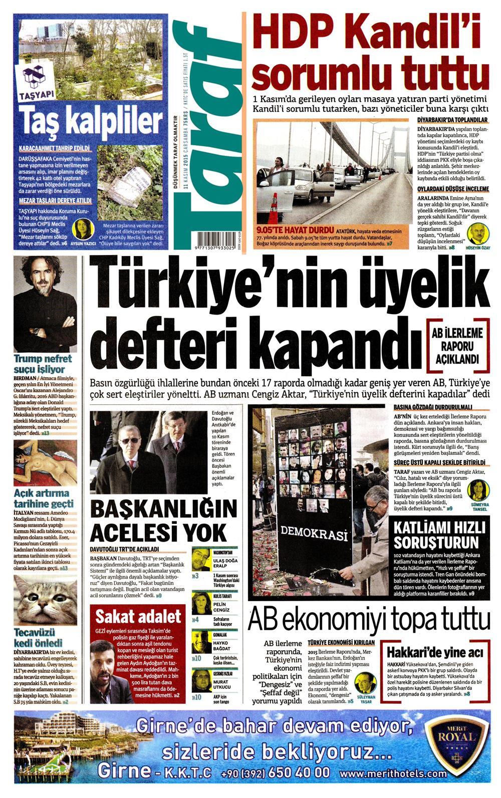 Gazeteler bugün ne yazdı? - 12