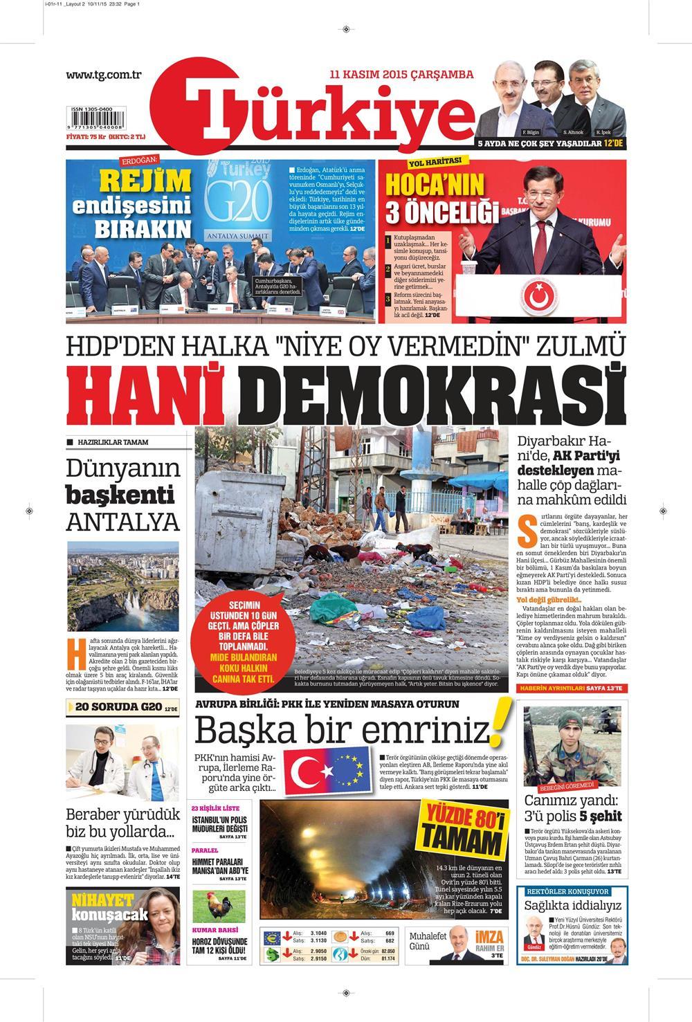 Gazeteler bugün ne yazdı? - 23