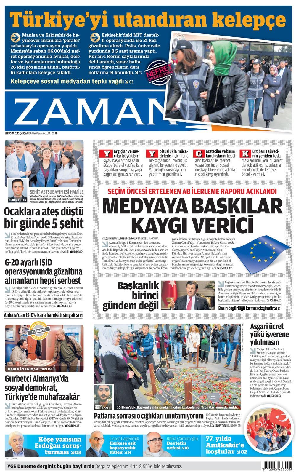 Gazeteler bugün ne yazdı? - 7