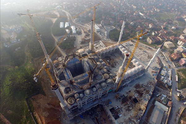 Çamlıca Camisi'nin yüzde 95'i tamamlandı - 2
