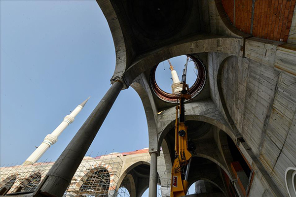 Çamlıca Camisi'nin yüzde 95'i tamamlandı - 4