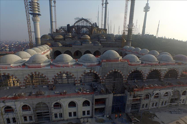 Çamlıca Camisi'nin yüzde 95'i tamamlandı - 6