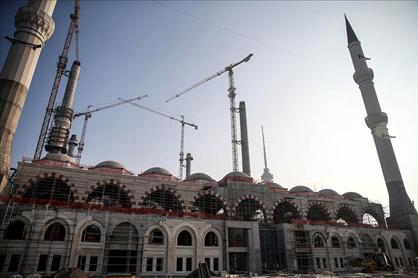 Çamlıca Camisi'nin yüzde 95'i tamamlandı - 5