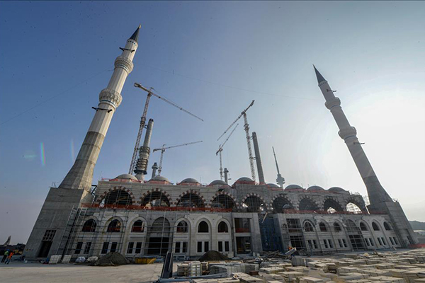 Çamlıca Camisi'nin yüzde 95'i tamamlandı - 3