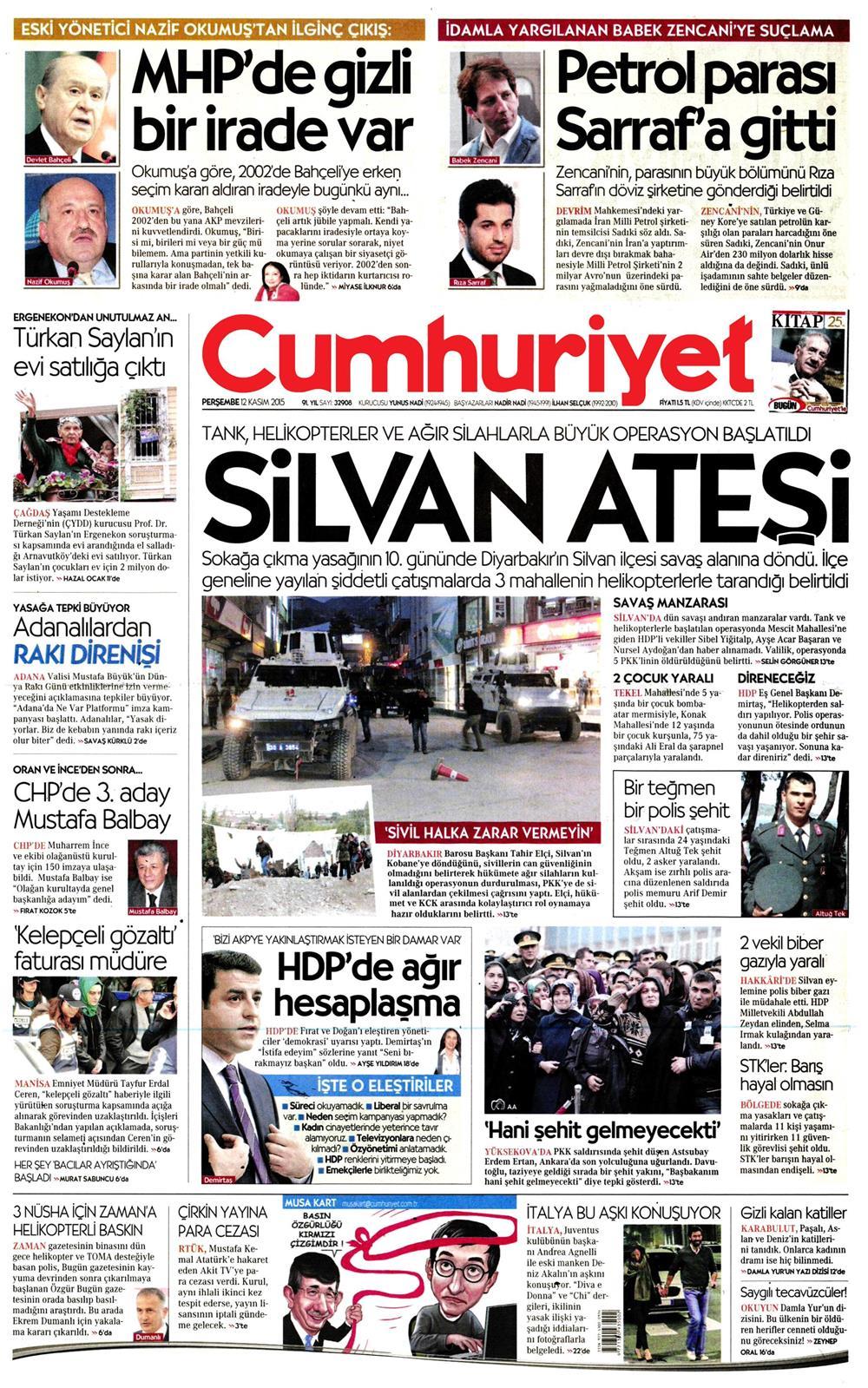 Gazeteler bugün ne yazdı? - 557