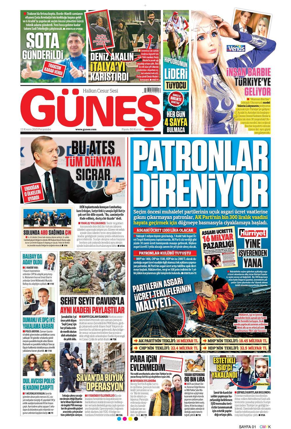 Gazeteler bugün ne yazdı? - 712