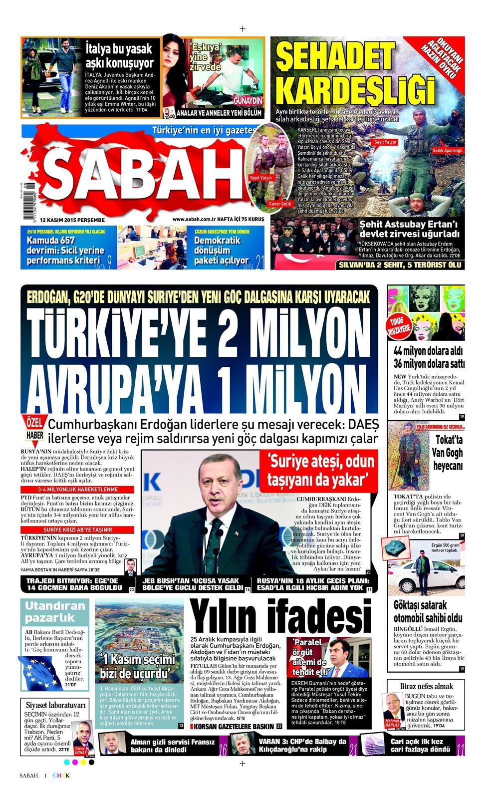 Gazeteler bugün ne yazdı? - 839