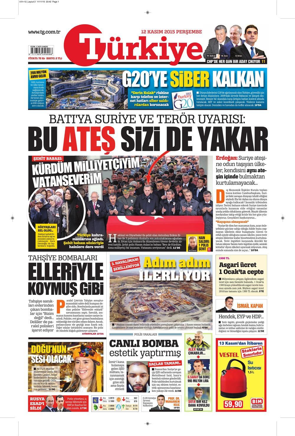 Gazeteler bugün ne yazdı? - 534