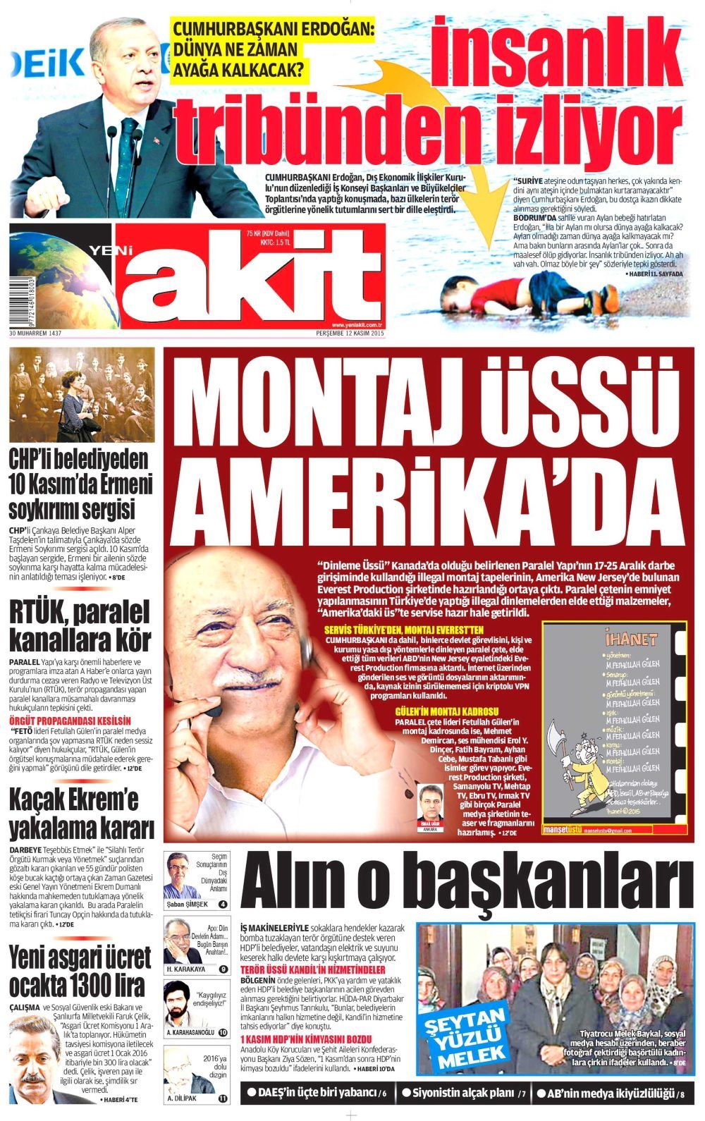 Gazeteler bugün ne yazdı? - 767