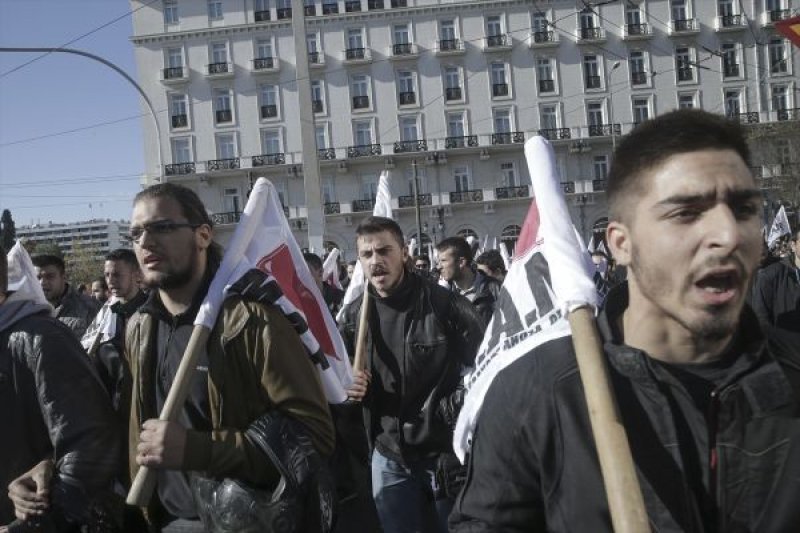 Yunanistan'da genel grevde - 8