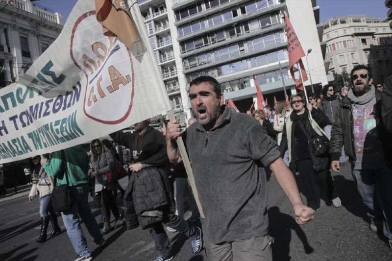 Yunanistan'da genel grevde - 9