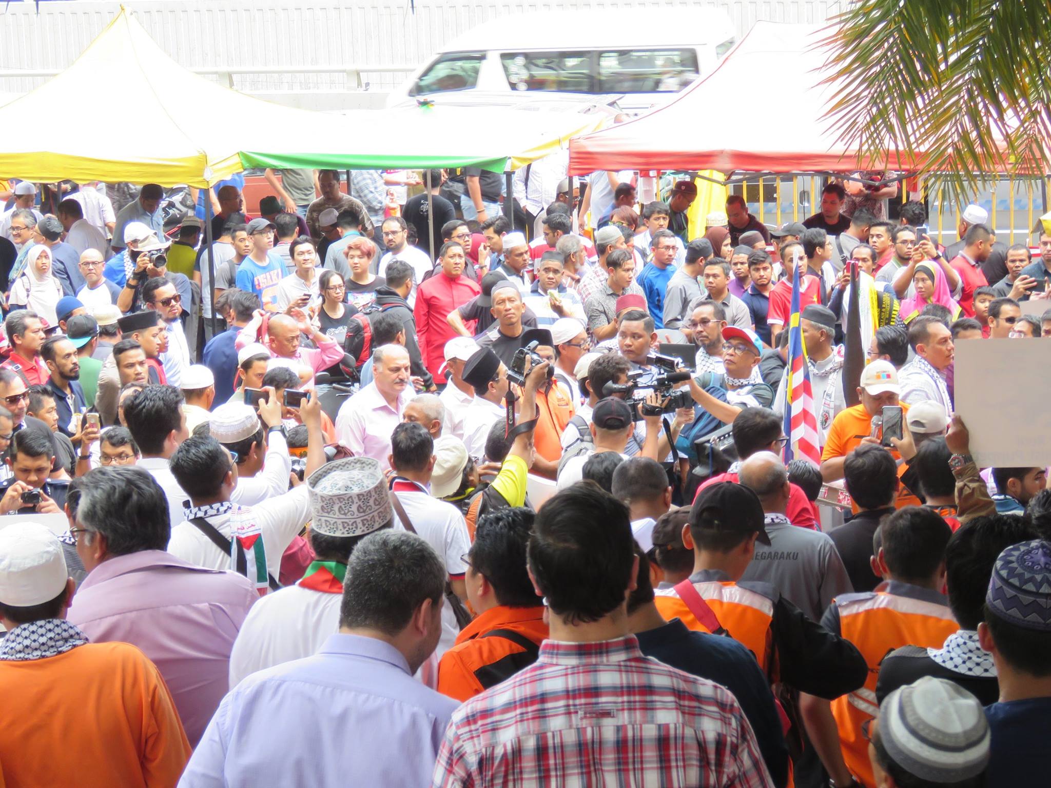 Malezya'da Kudüs protesto - 0