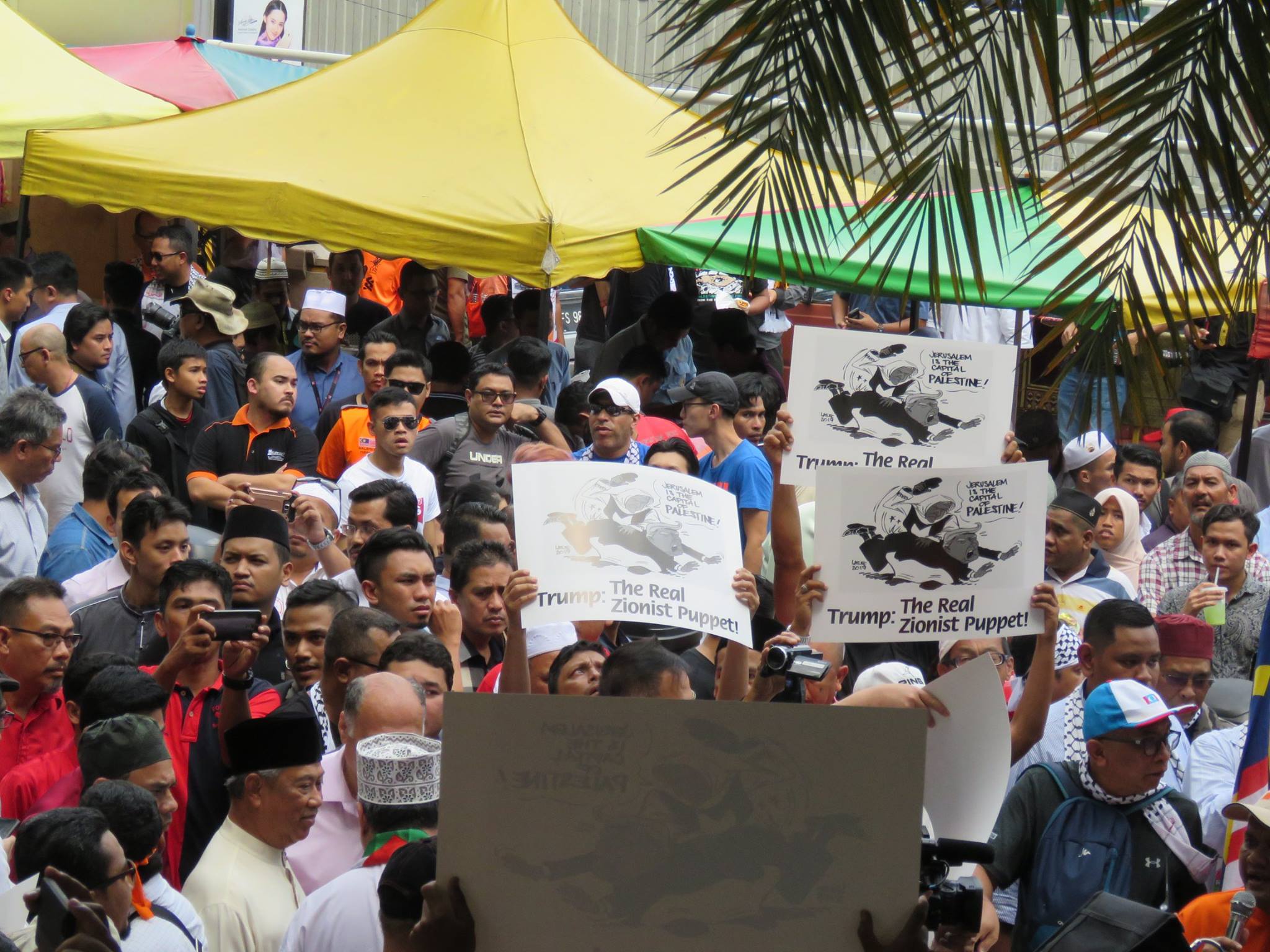 Malezya'da Kudüs protesto - 0