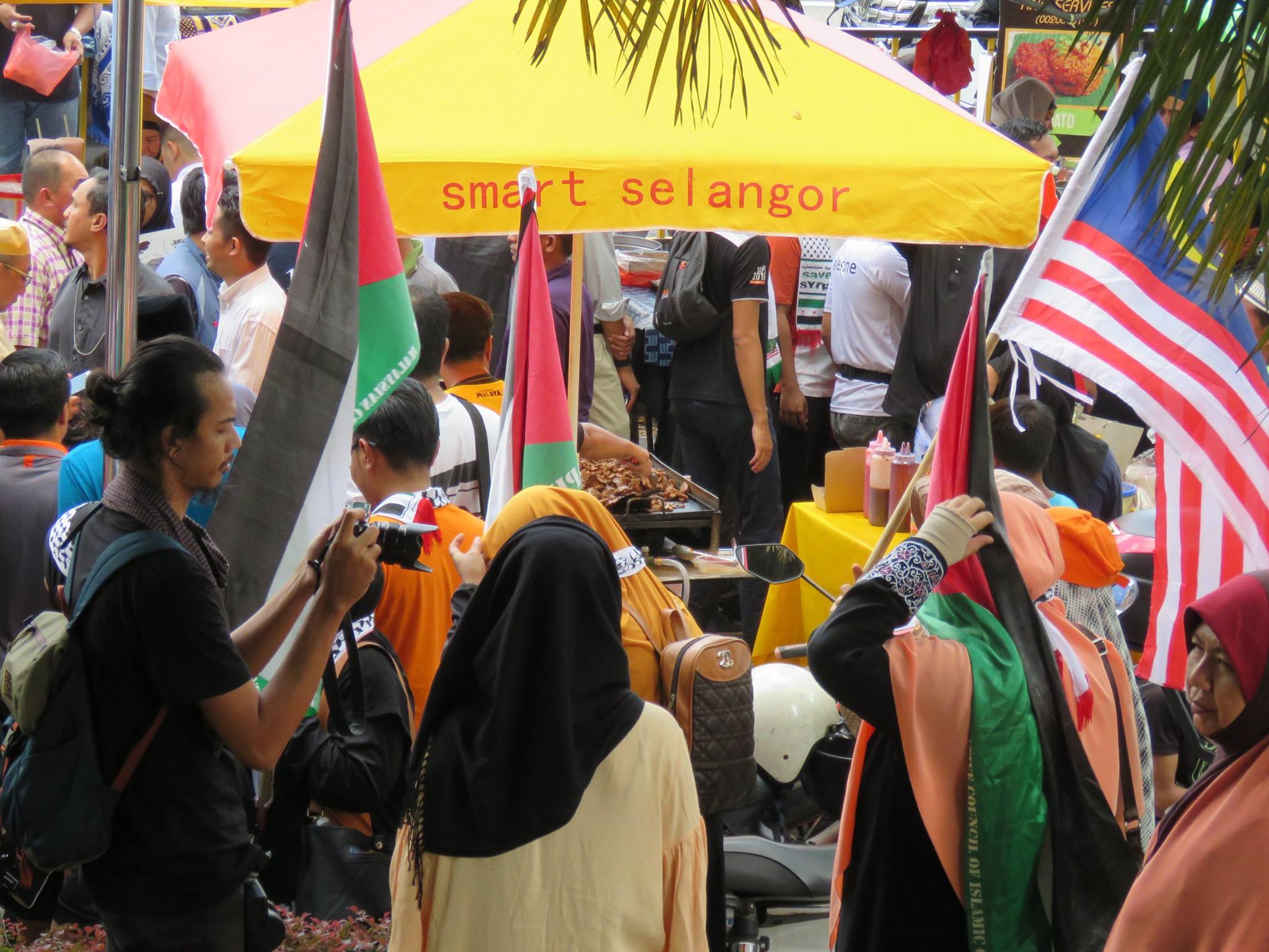 Malezya'da Kudüs protesto - 0