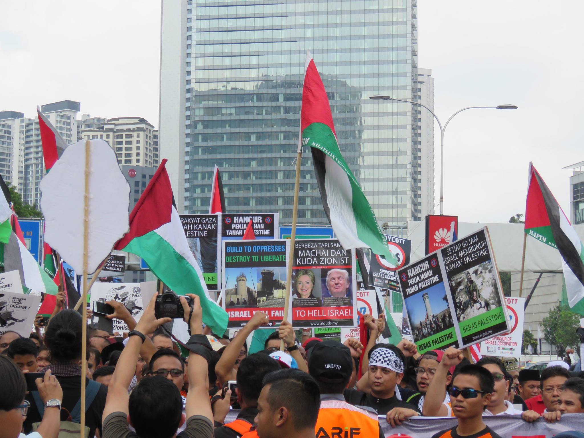 Malezya'da Kudüs protesto - 0