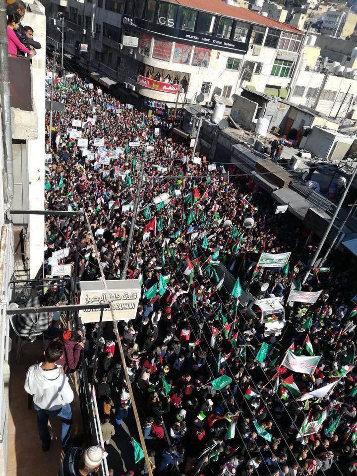 Ürdün'ün başkenti Amman'da Kudüs'e destek gösterileri - 0