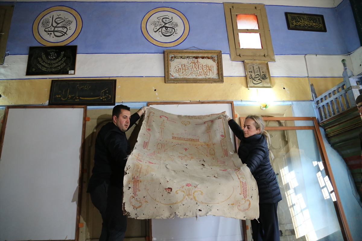 Sultan Reşat'ın sancağı restorasyon için müzede - 0