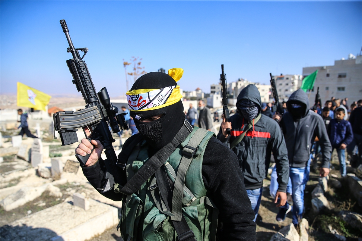 İsrail'in şehit ettiği Filistinli defnedildi - 0