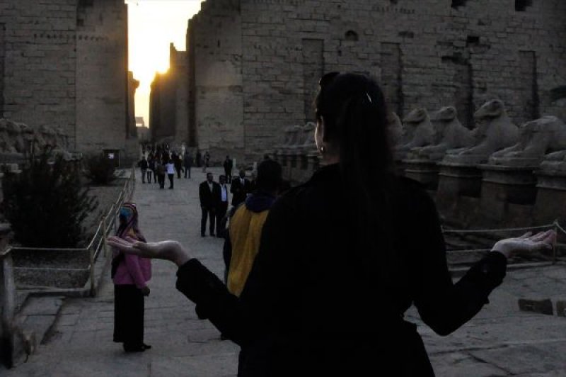Karnak Tapınağı'na 'kış güneşi' vurdu - 1