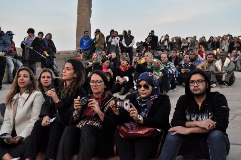 Karnak Tapınağı'na 'kış güneşi' vurdu - 9