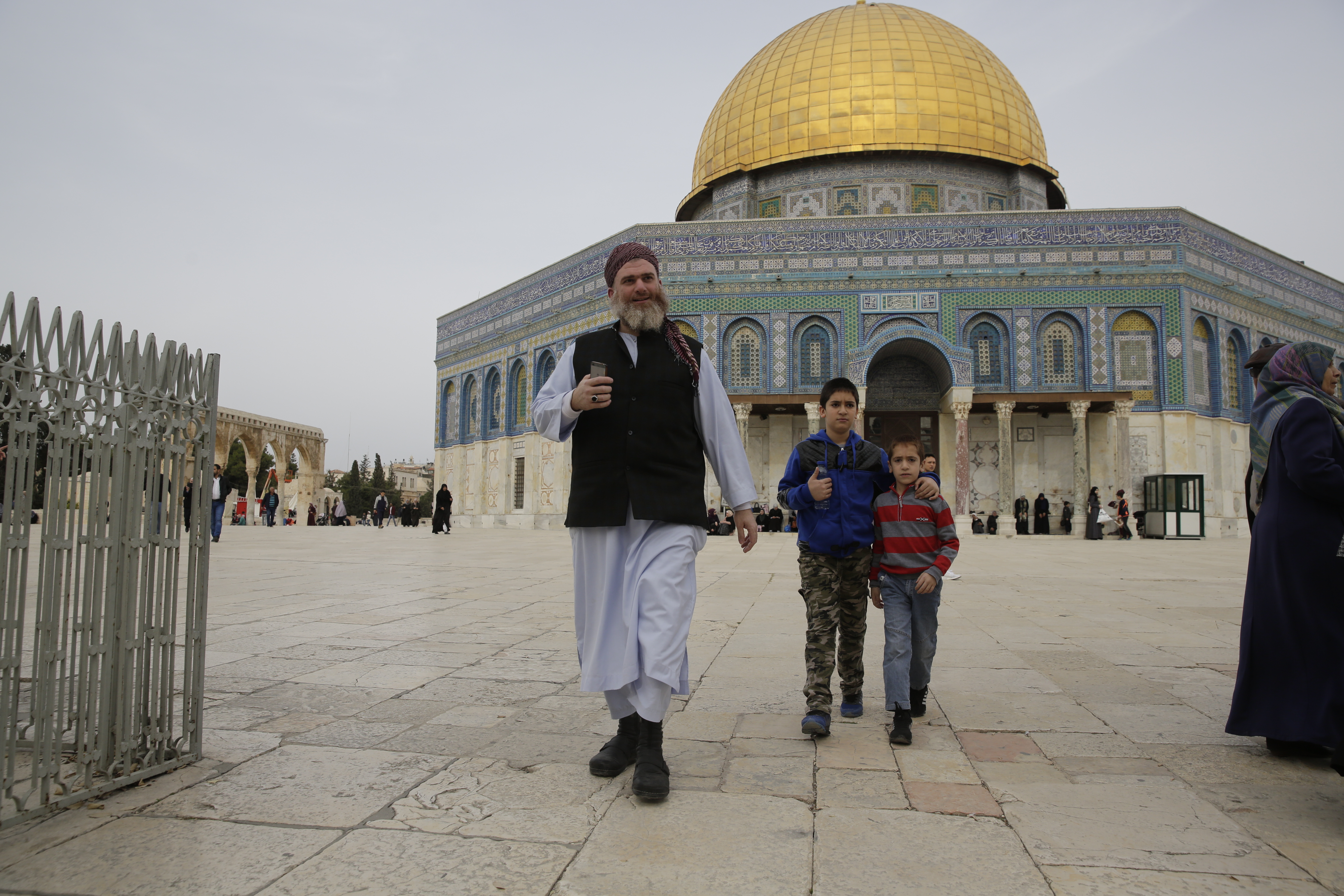 İsrail güçleri Kudüs'ün Amud kapısı önünde! - 0