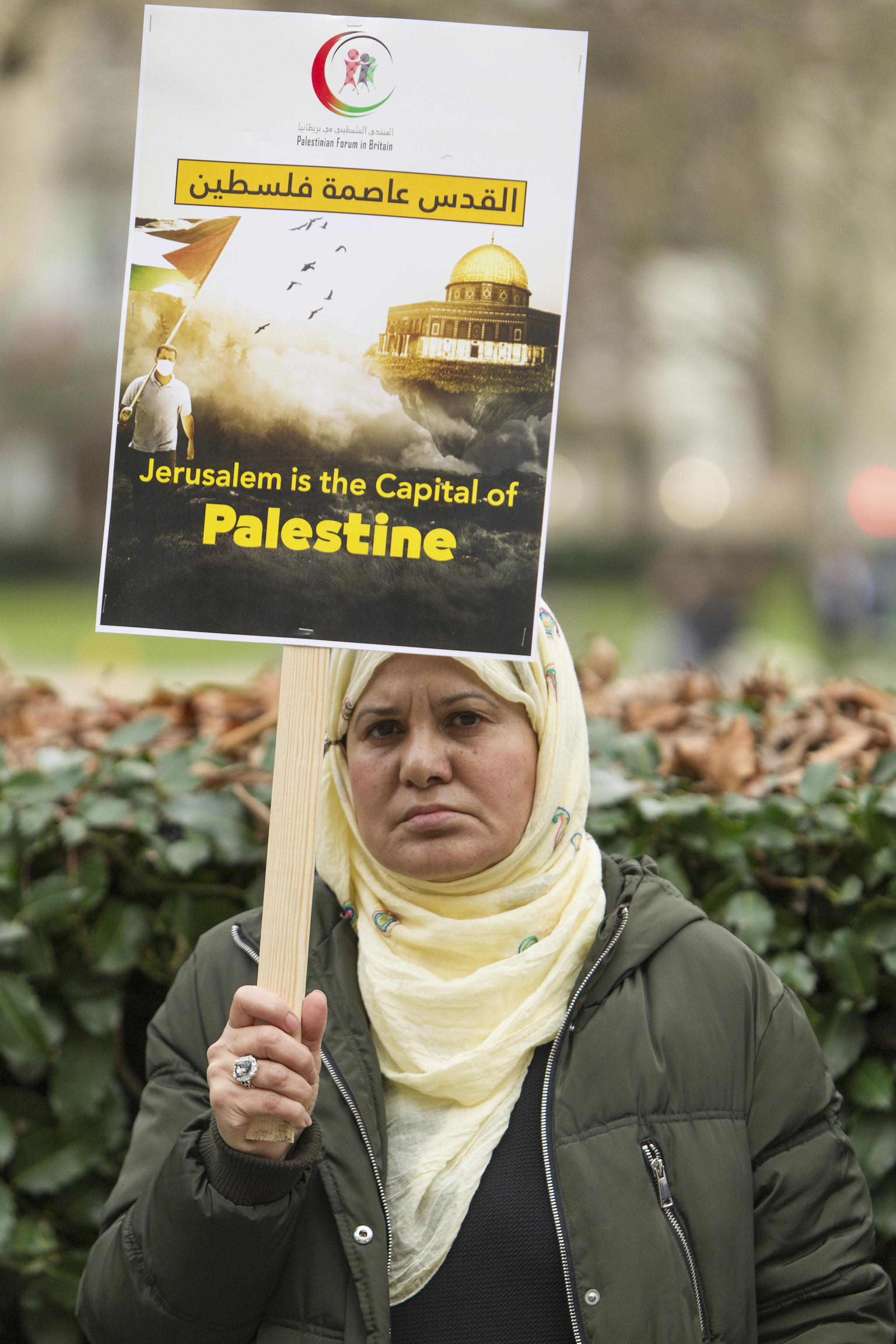 ABD'nin Kudüs kararı Londra'da protesto edildi - 0