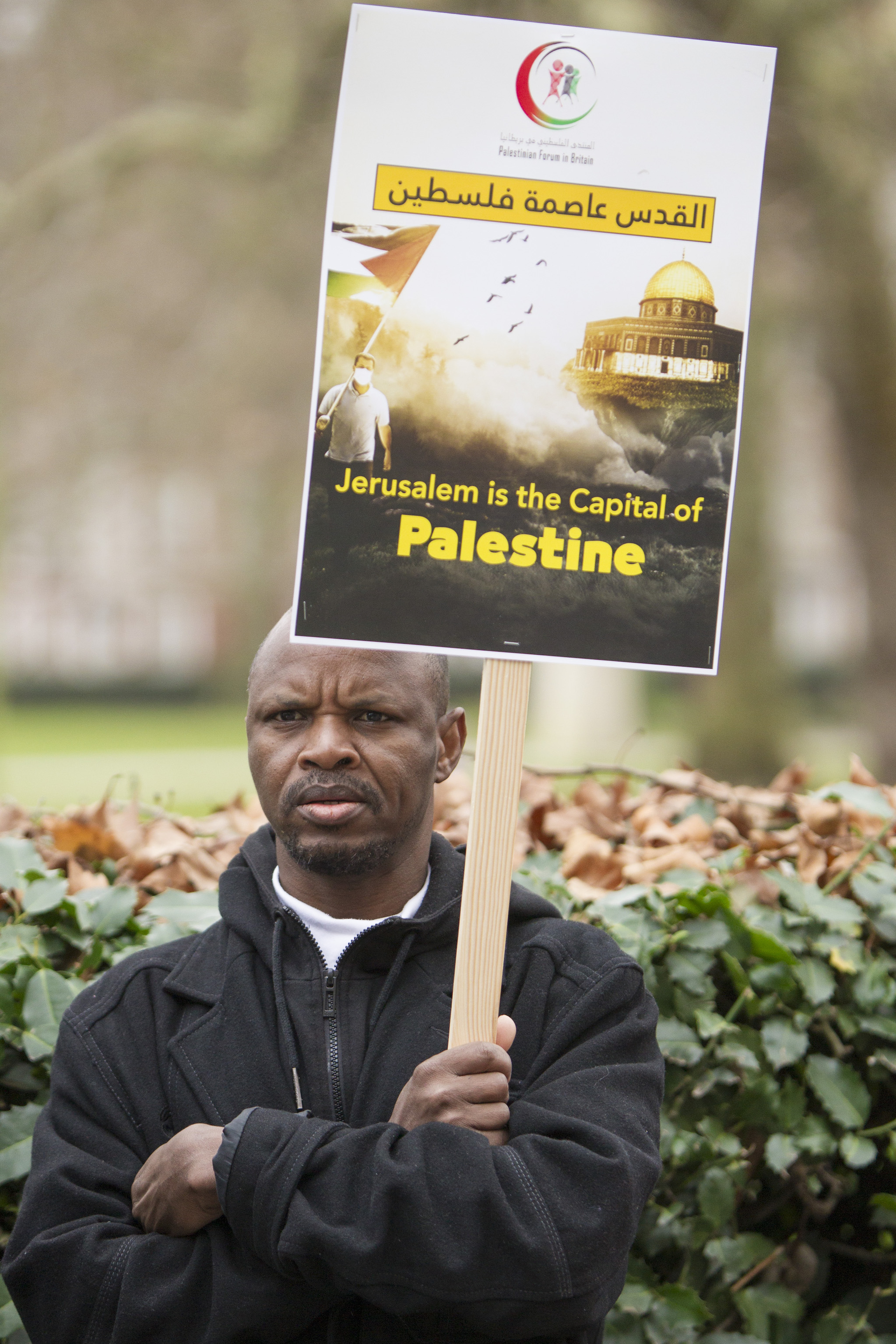 ABD'nin Kudüs kararı Londra'da protesto edildi - 0
