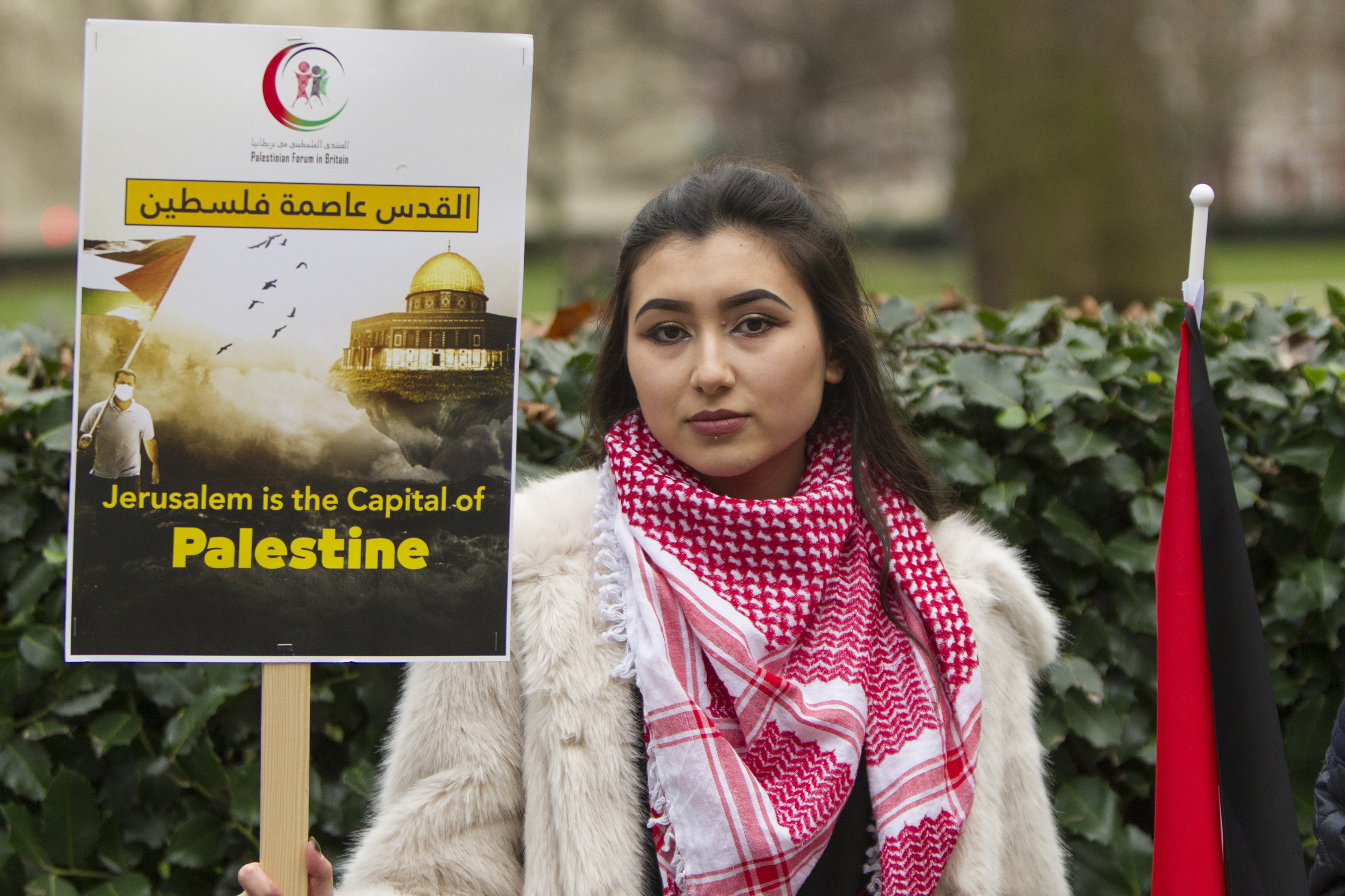 ABD'nin Kudüs kararı Londra'da protesto edildi - 0