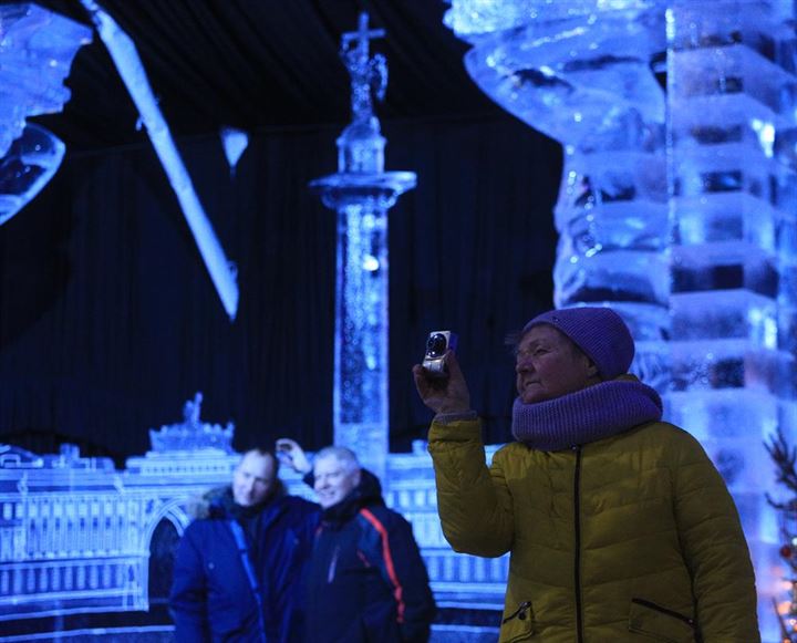 Rusya'da buz şöleni - 0