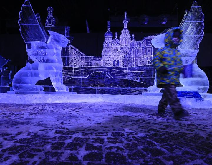 Rusya'da buz şöleni - 0