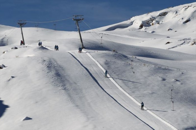 Hakkari'de kayak yarışması yapıldı - 4