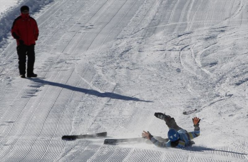 Hakkari'de kayak yarışması yapıldı - 5