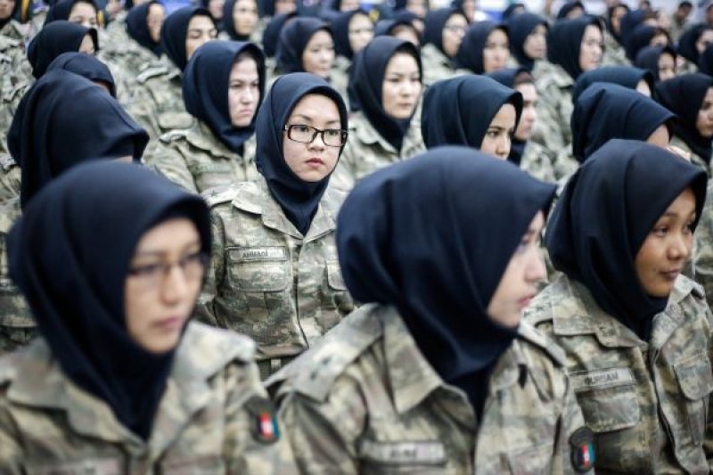 Afgan kadın subaylara TSK'dan eğitim - 1