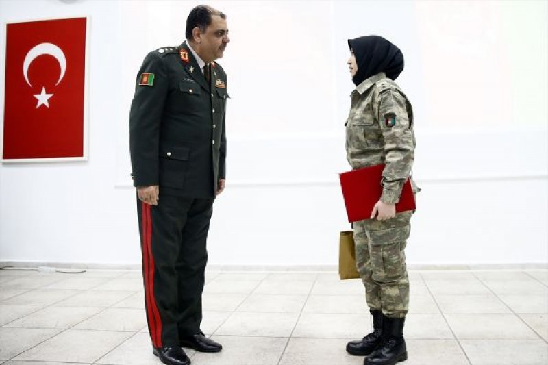 Afgan kadın subaylara TSK'dan eğitim - 4